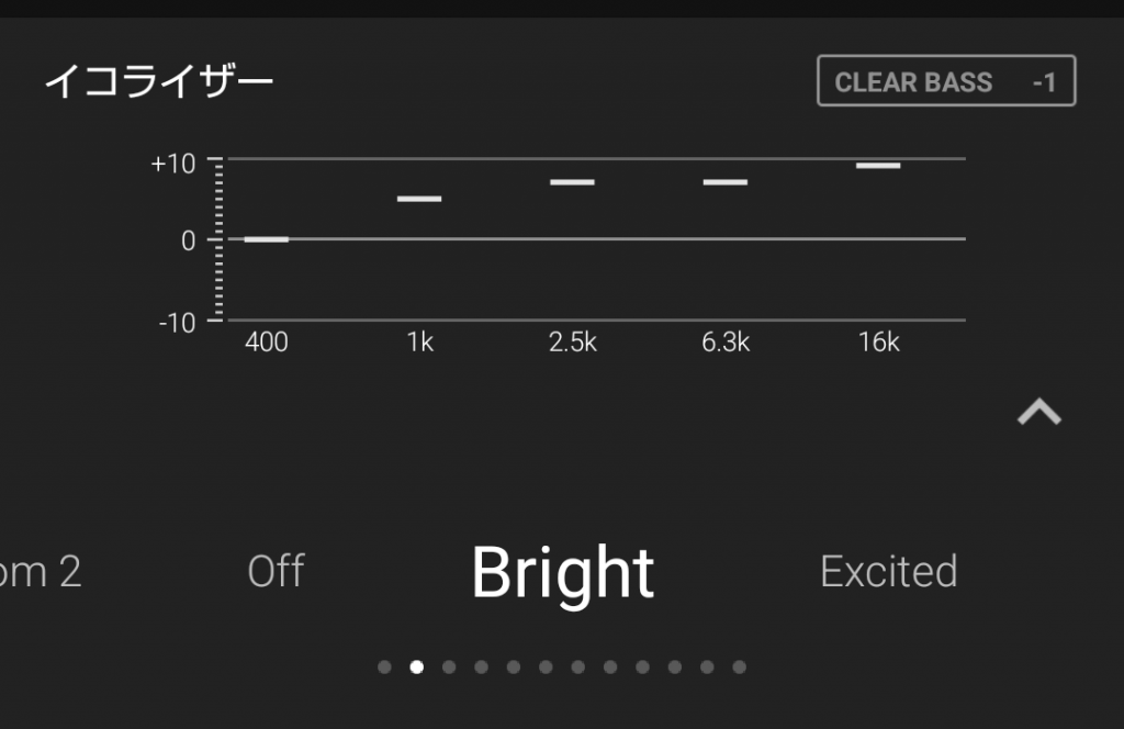 Headphones Connect イコライザー