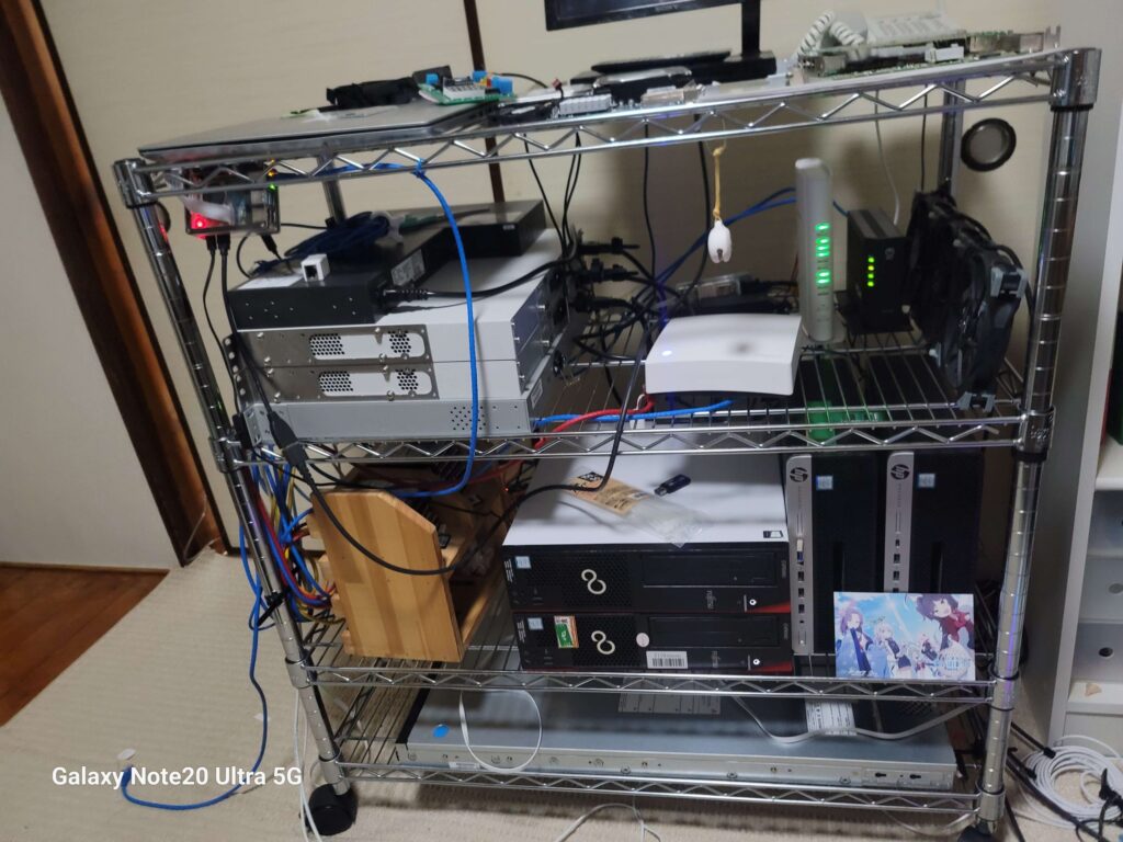 自宅サーバー 全体像