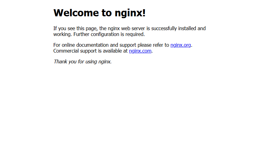 Nginx デフォルト